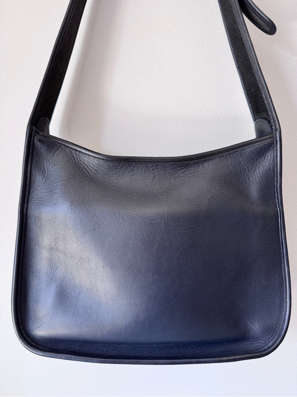 Vintage Coach Taft Navy Blue - Picture 7 of 9